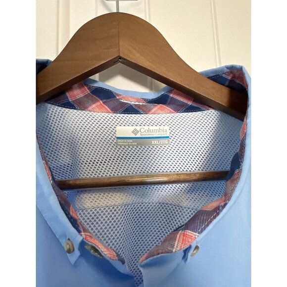 Columbia Sportswear Men's Bonefish Shirt Light Blue, 2X-Large - Men's Fishing - Picture 4 of 13